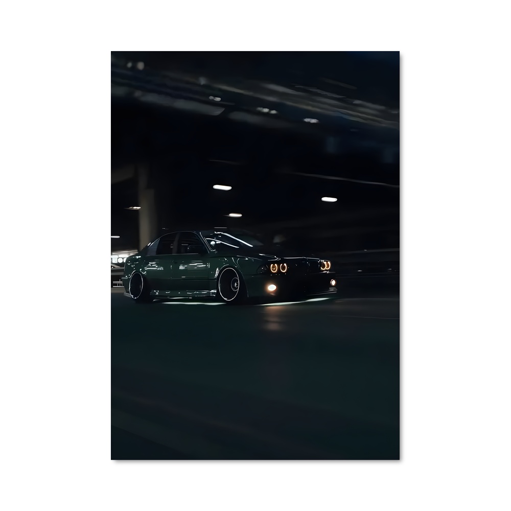 Poster Tunnel Vert